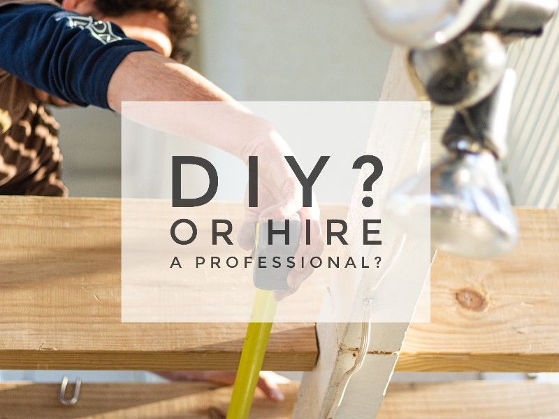 Feature Article - How to decide whether to DIY or hire professionals