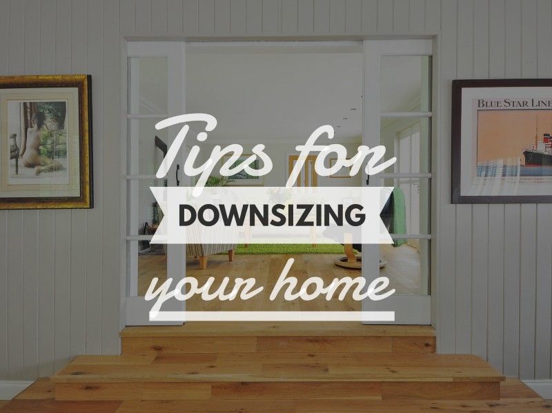 Article of the week - Tips for downsizers
