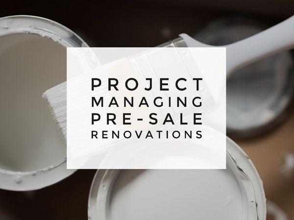 Feature Article - Project managing pre-sale renovations