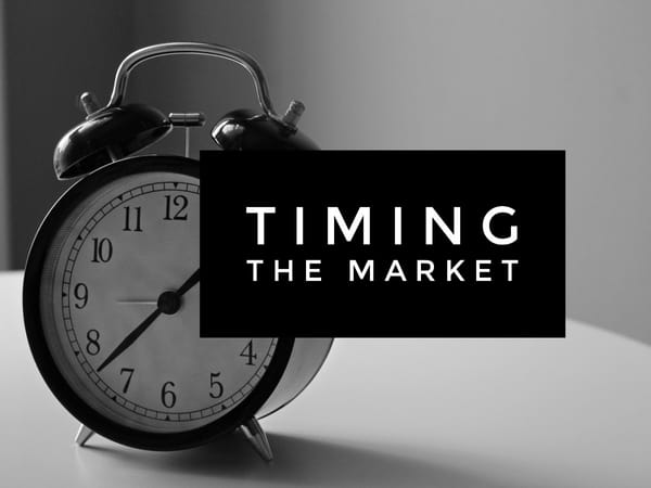 Feature Article: Timing the Market